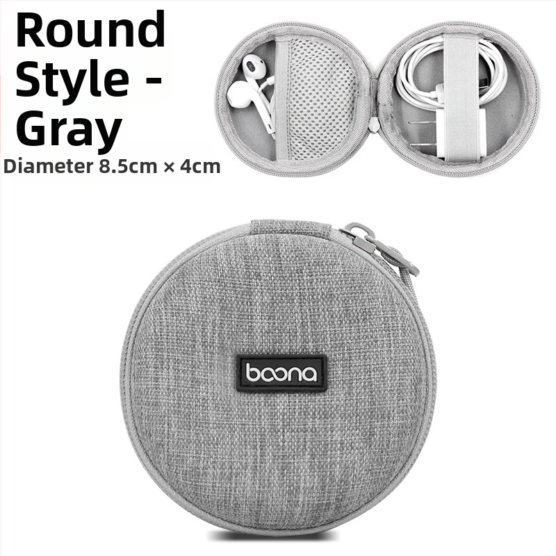 BN-F003 Taška na uloženie digitálnych príslušenstiev | Oxford materiál, nosnosť 1 kg | pre Bluetooth slúchadlá, káble, nabíjačky a USB disky