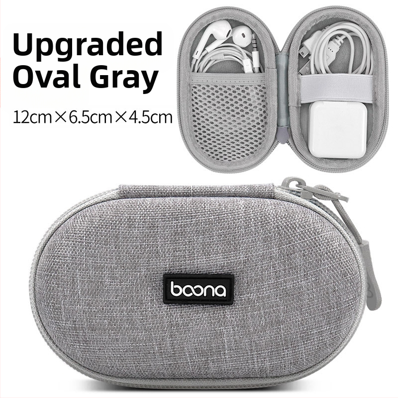 BN-F003 Taška na uloženie digitálnych príslušenstiev | Oxford materiál, nosnosť 1 kg | pre Bluetooth slúchadlá, káble, nabíjačky a USB disky