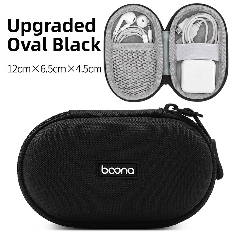 BN-F003 Taška na uloženie digitálnych príslušenstiev | Oxford materiál, nosnosť 1 kg | pre Bluetooth slúchadlá, káble, nabíjačky a USB disky