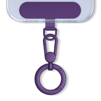 Шнур за телефон с метална катарама, унисекс, инжекционно формована, възможност за печат на лого