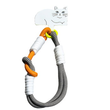 Шнур за мобилен телефон, ръчна изработка, полиестер, метална катарама, висулка от памук със форма на животно