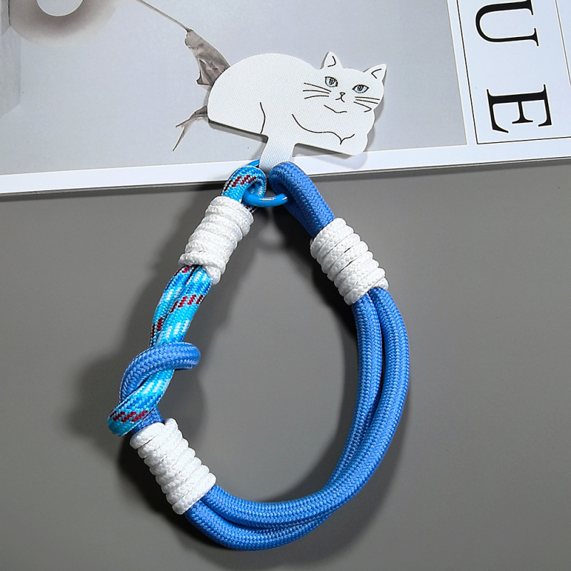 Шнур за мобилен телефон, ръчна изработка, полиестер, метална катарама, висулка от памук със форма на животно