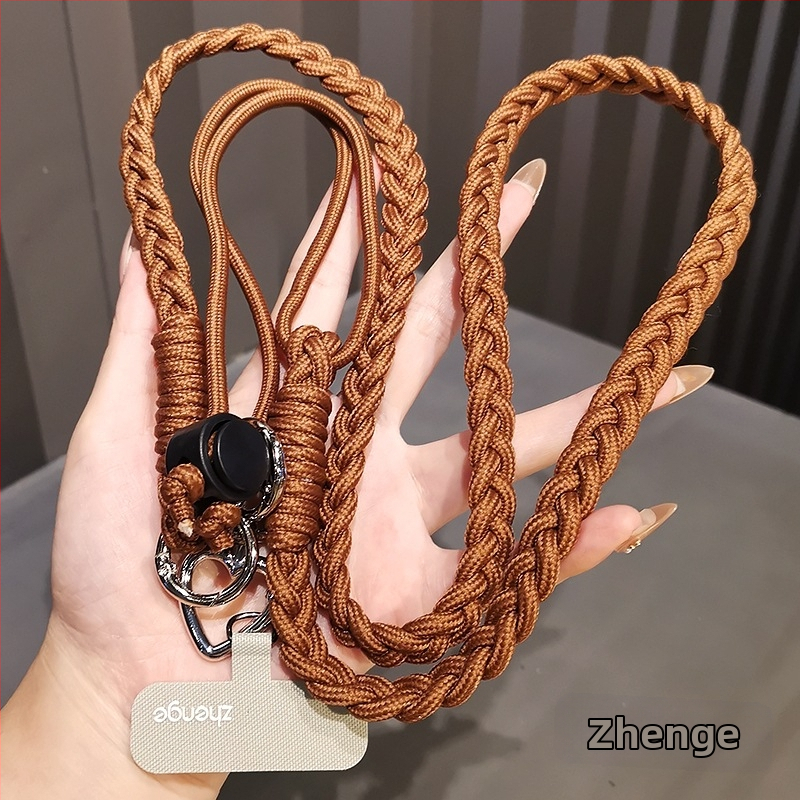 Moteriška telefono pakabukas su reguliuojamu kryžminiu diržu, rankų darbas, geometrinis pakabukas, Jane Grids, daugiafunkcinis