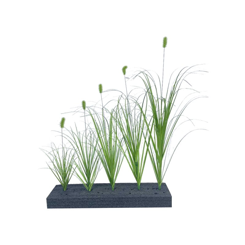 Изкуствена трева Caterpillar – мек PVC материал, стилна изработка, подходяща за сватби, открити пространства, фотосесии и домашна декорация