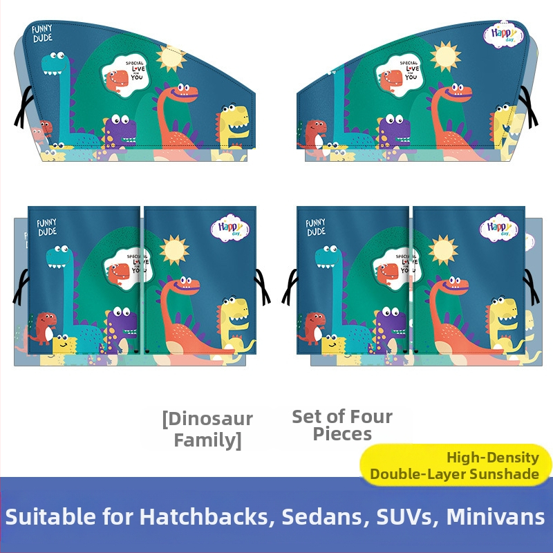 Automobilio saulės skydelio užuolaida, magnetinis prisitraukimas, ištraukiama, sidabrinės juostos, prekės ženklas On the Way.