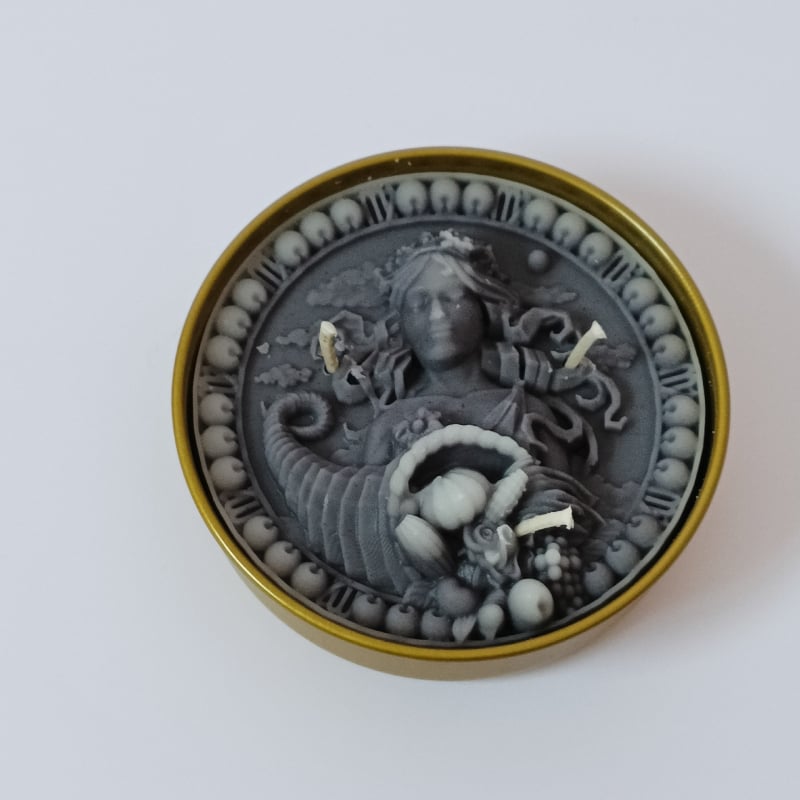 Dvylika zodiako ženklų gimtadienio žvakių, cilindrinės formos, parafinas, rankų darbo