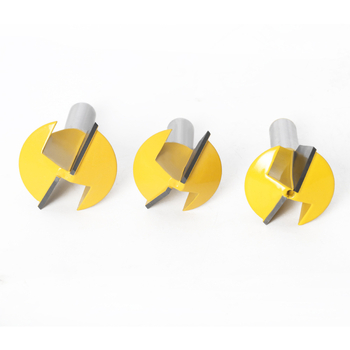 Φρέζα ξύλου Hibiscus Jincheng — σετ 3 τεμαχίων, πολύπλευρος σχεδιασμός, συμβατή με ποικιλία μηχανημάτων, επεξεργάζεται ξύλο/MDF/συνθετικά πάνελ/λαμινάτες, ιδιωτική ετικέτα με άδεια