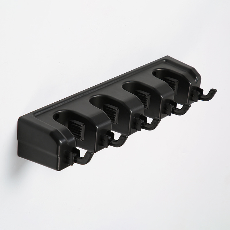 Držač za mop s klipom za kupaonicu – moderni minimalistički stil, injekcijsko oblikovani PP/ABS plast, prilagodljiv