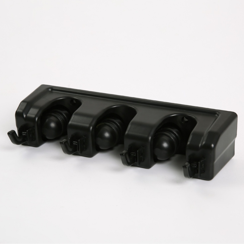 Držač za mop s klipom za kupaonicu – moderni minimalistički stil, injekcijsko oblikovani PP/ABS plast, prilagodljiv