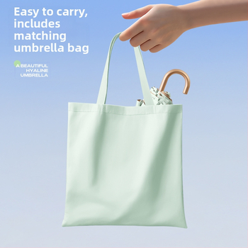 Sulankstomas skėtis su 8 briaunomis, UPF >50, 190T audinys atsparus smūgiams, lydinio kotelis, pluošto ribos