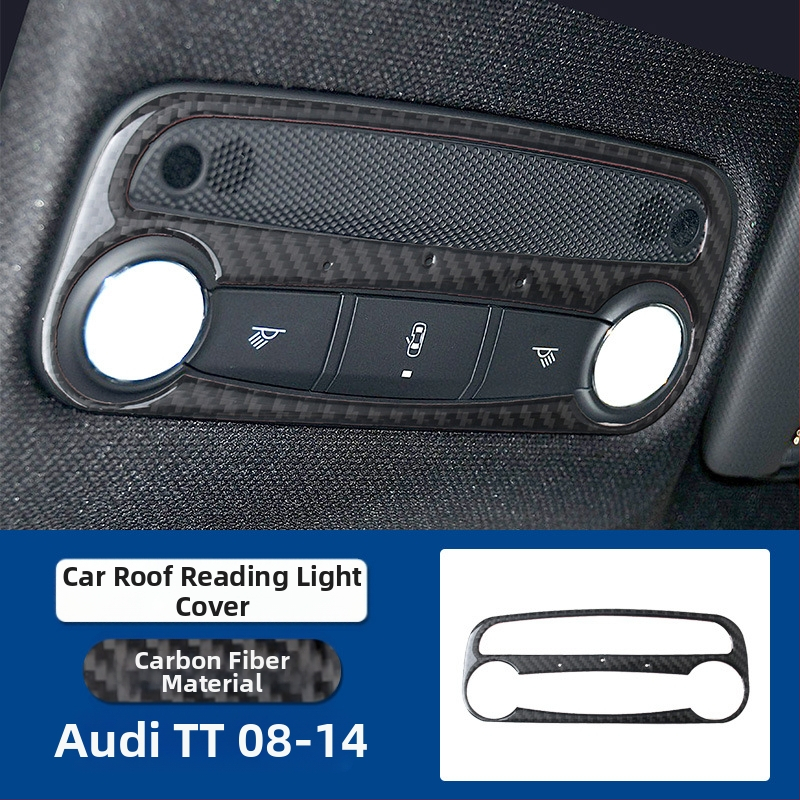 Audi TT (2008-2014) комплект за вътрешна модификация от истински карбон за интериора, с интеграция на централната конзола, повдигане на прозорците и компоненти за фарове; персонализация налична; печат на лого