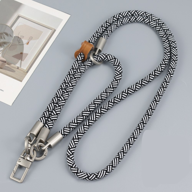 Κορδόνι τηλεφώνου, 8mm πολυεστέρας, χειροποίητο, unisex, τριών χρήσεων