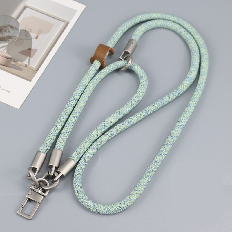 Κορδόνι τηλεφώνου, 8mm πολυεστέρας, χειροποίητο, unisex, τριών χρήσεων