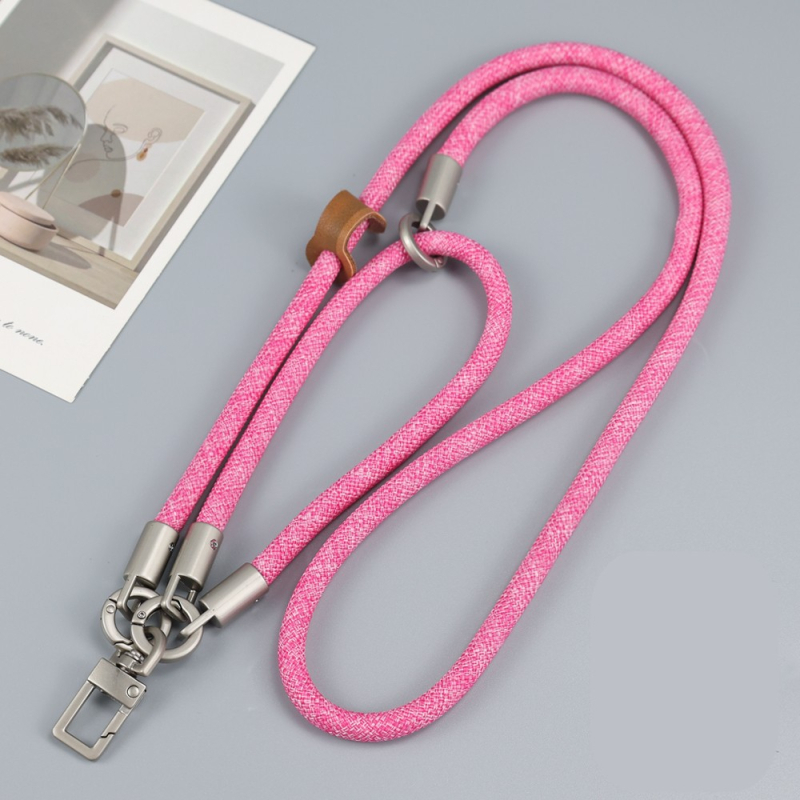 Κορδόνι τηλεφώνου, 8mm πολυεστέρας, χειροποίητο, unisex, τριών χρήσεων