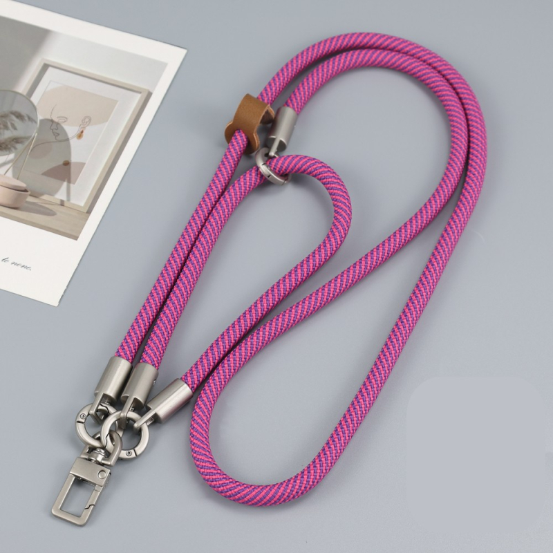 Κορδόνι τηλεφώνου, 8mm πολυεστέρας, χειροποίητο, unisex, τριών χρήσεων