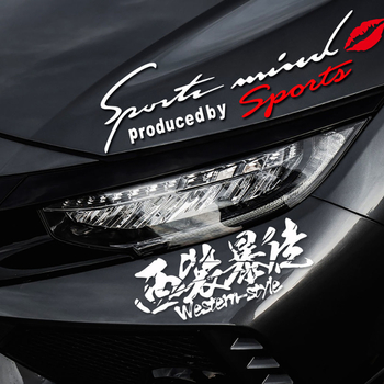 Automobilių žibintų antakių lipdukai su asmeniniu tekstu, epoksidinė medžiaga, priešsusidūrimo klijai, universalus suderinamumas