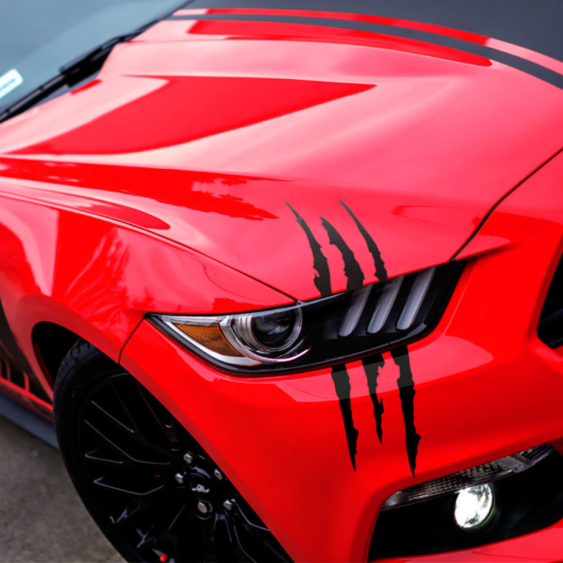 Automobilių žibintų antakių lipdukai su asmeniniu tekstu, epoksidinė medžiaga, priešsusidūrimo klijai, universalus suderinamumas