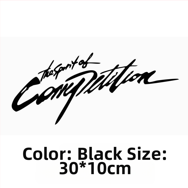 Automobilių žibintų antakių lipdukai su asmeniniu tekstu, epoksidinė medžiaga, priešsusidūrimo klijai, universalus suderinamumas