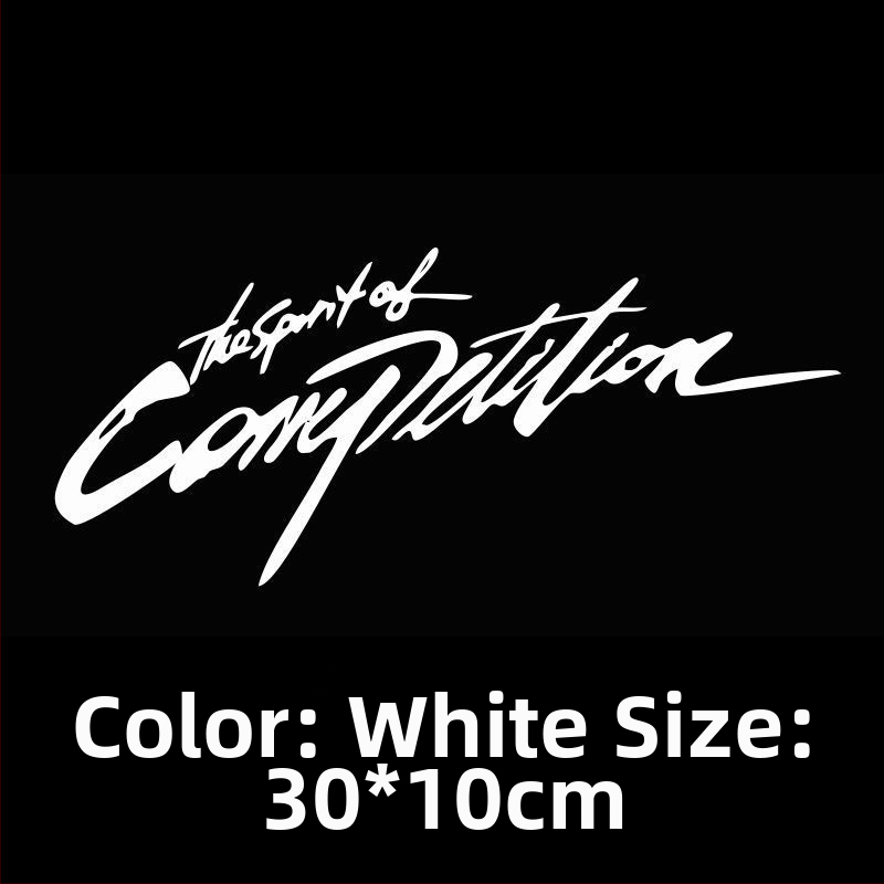 Automobilių žibintų antakių lipdukai su asmeniniu tekstu, epoksidinė medžiaga, priešsusidūrimo klijai, universalus suderinamumas