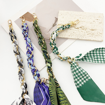 Αλυσίδα λουριού για κινητό τηλέφωνο, χειροποίητο πλεκτό, με διπλό κούμπωμα, μοτίβο φυτών και λουλουδιών, πρωτότυπος σχεδιασμός