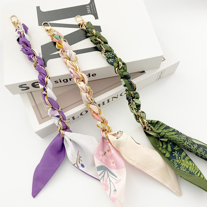 Telefono laikiklis, rankų mezginys, dviguba sagtis, augalų ir gėlių raštas, originalus dizainas