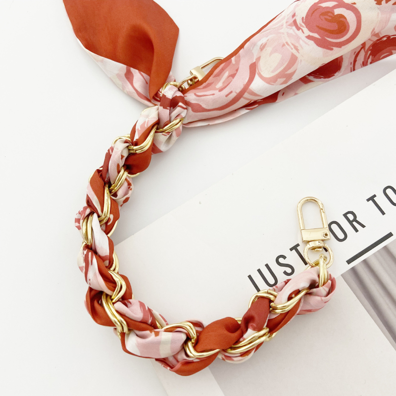 Telefono laikiklis, rankų mezginys, dviguba sagtis, augalų ir gėlių raštas, originalus dizainas