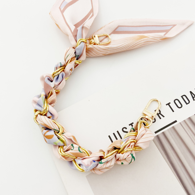 Telefono laikiklis, rankų mezginys, dviguba sagtis, augalų ir gėlių raštas, originalus dizainas