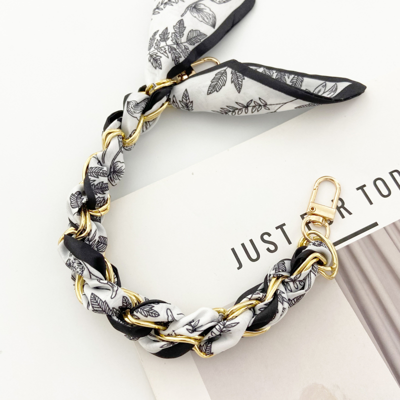 Telefono laikiklis, rankų mezginys, dviguba sagtis, augalų ir gėlių raštas, originalus dizainas