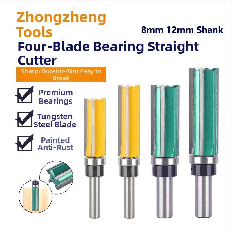 PTA sānu frēze ar cementētu karbīdu, ar 4 griešanas asīm, Ø16/21 mm, šņores Ø8/12 mm