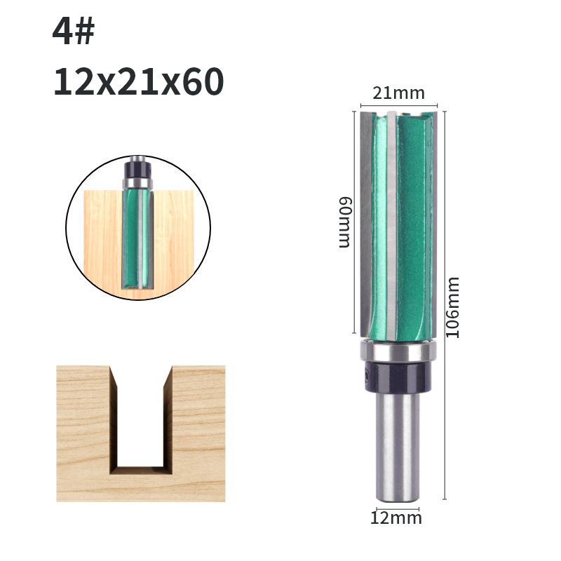PTA sānu frēze ar cementētu karbīdu, ar 4 griešanas asīm, Ø16/21 mm, šņores Ø8/12 mm
