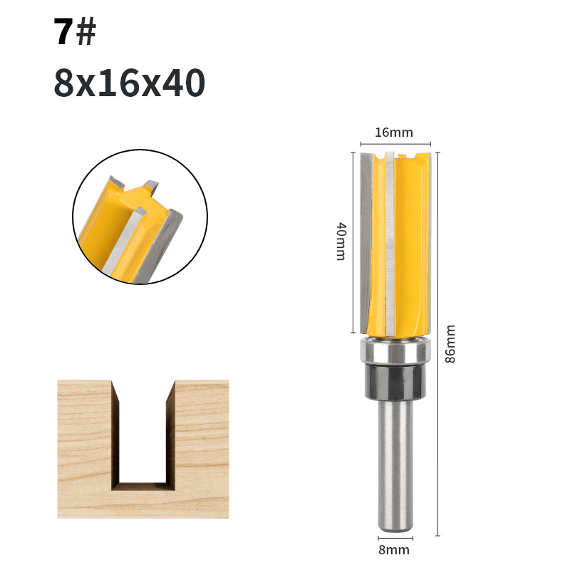 PTA sānu frēze ar cementētu karbīdu, ar 4 griešanas asīm, Ø16/21 mm, šņores Ø8/12 mm