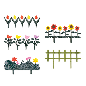 Πλαστικός φράχτης κήπου – μοντέρνο μινιμαλιστικό στυλ, χωρίς προσαρμογές, κατάλληλο για διαφημιστικά και επιχειρηματικά δώρα.