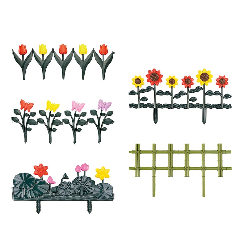 Πλαστικός φράχτης κήπου – μοντέρνο μινιμαλιστικό στυλ, χωρίς προσαρμογές, κατάλληλο για διαφημιστικά και επιχειρηματικά δώρα.