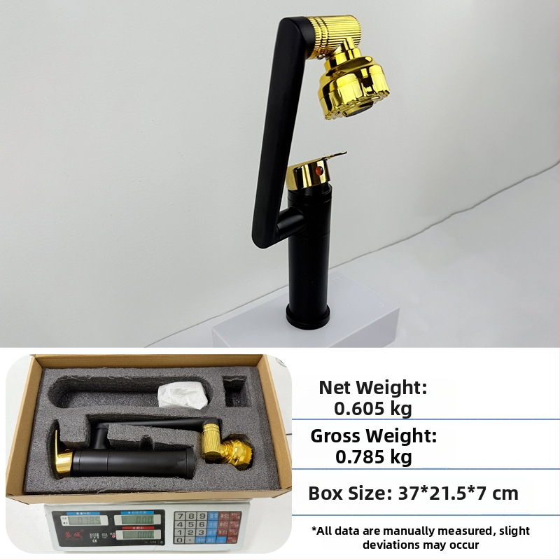 Slavina za umivaonik - nehrđajući čelik, miješanje tople i hladne vode, jednostruki dizajn, keramički uložak, montaža na ploču, 0–70°C