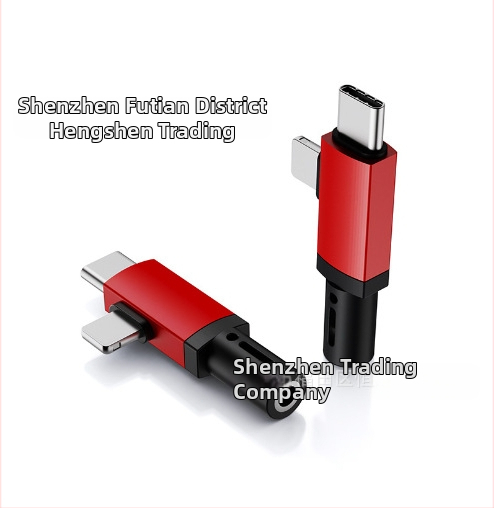 2-v-1 USB-C a Lightning audio NABÍJACÍ adaptér pre zariadenia Apple, Samsung a Google (model HS-118)