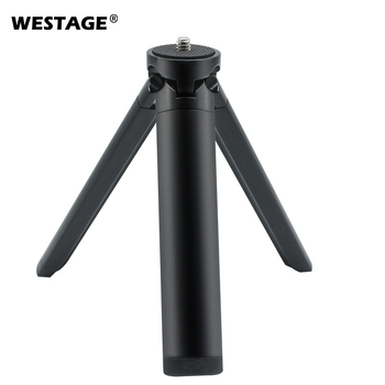 Επιτραπέζιο τρίποδο για κινητά τηλέφωνα και DSLR κάμερες; αλουμινένιο κράμα; φορτίο 2–5 kg; χωρίς γιμπάλ