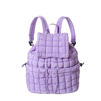 Nylonový ruksak, mestská jednoduchosť, uzáver páskou, vnútorný interlayer, vnútorná kapsa na zips