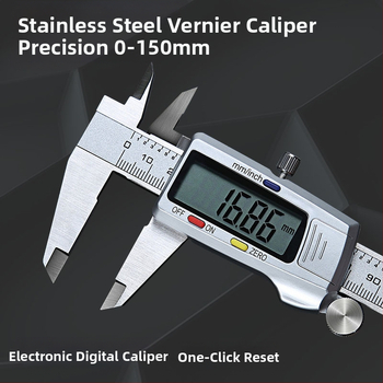 Haima Xuan caliper από ανοξείδωτο ατσάλι, ηλεκτρονικός βερνιέρ, υψηλή ακρίβεια ψηφιακής οθόνης, βιομηχανικής ποιότητας