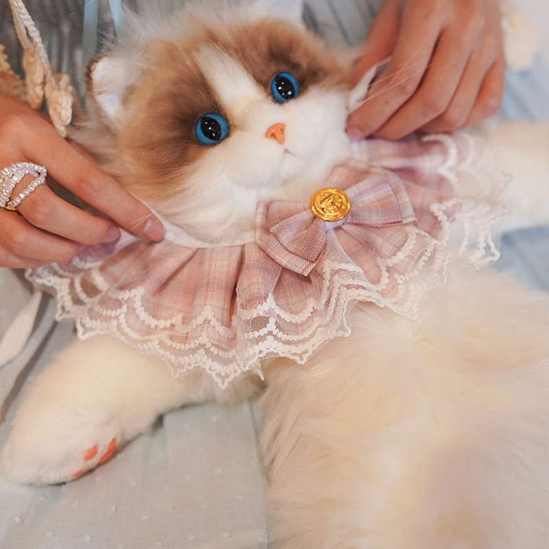 Wc0 Ragdoll katės kuprinė – pūkuotas žaislas-lėlė mergaitei