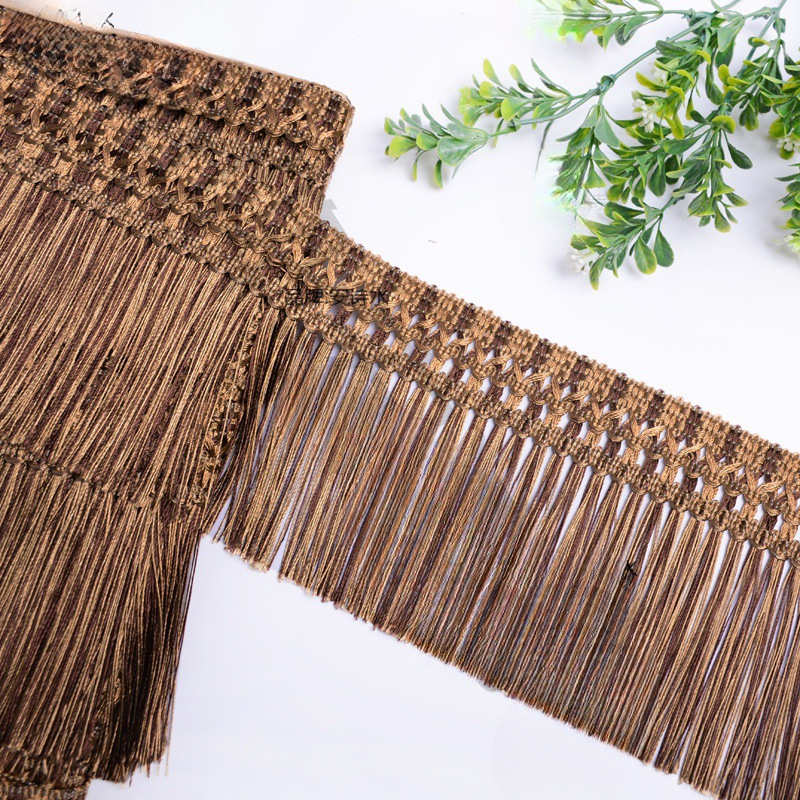 Пискюл за завеси с ръб драконова брада, основа от шестоъгълна мрежа, полиестерни конци – за занаяти