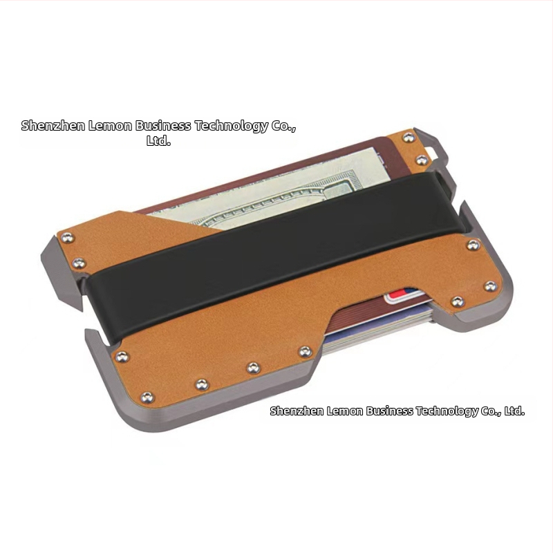 Kortelių laikiklis su RFID apsauga, silikonas, dviejų plokščių dizainas, talpina 10 kortelių