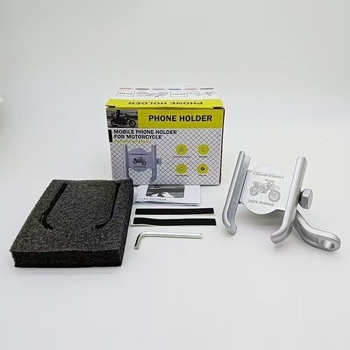 Държач за телефон за електрически превозни средства - алуминиева сплав, удароустойчив, зарядно и навигационен държач