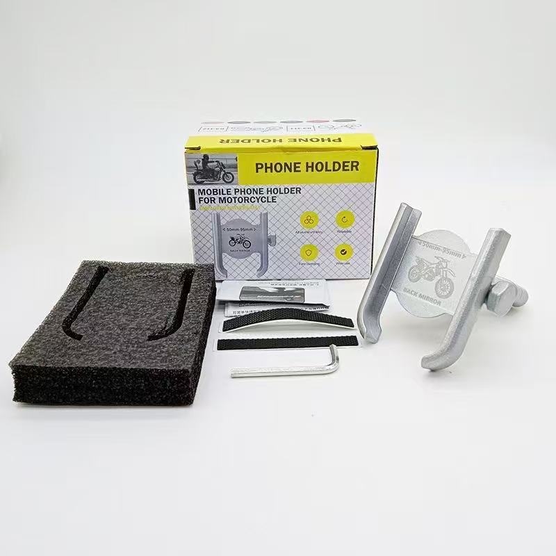 Βάση τηλεφώνου για ηλεκτρικά μέσα μεταφοράς από κράμα αλουμινίου - ανθεκτική σε κραδασμούς, έκδοση φόρτισης, θέση πλοήγησης