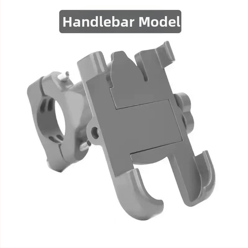 Držiak na telefón pre elektrické vozidlá z hliníkovej zliatiny - proti nárazom, verzia s nabíjaním, navigačný držiak telefónu