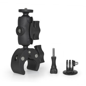 Μοντάρισμα μοτοσικλέτας με βεντούζα και 25 mm σφαίρα κεφαλής για κινητό και κάμερα, κατασκευή από νάιλον+ίνες, στήριξη τιμονιού, πολύλειτουργικός κοντάρι κάμερας