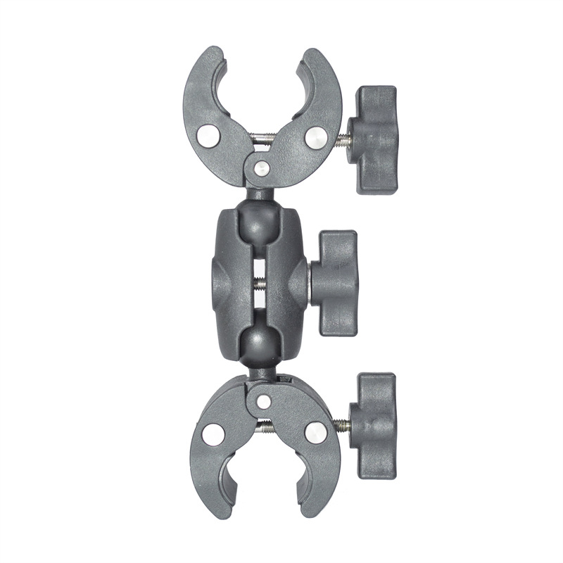 Držač za motocikl s usisnim pričvršćivanjem i 25 mm kugličnom glavom za telefon i kameru, od najlona i vlakana, nosač za upravljač, višenamjenski držač kamere