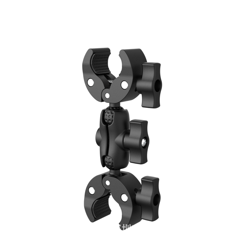 Držač za motocikl s usisnim pričvršćivanjem i 25 mm kugličnom glavom za telefon i kameru, od najlona i vlakana, nosač za upravljač, višenamjenski držač kamere