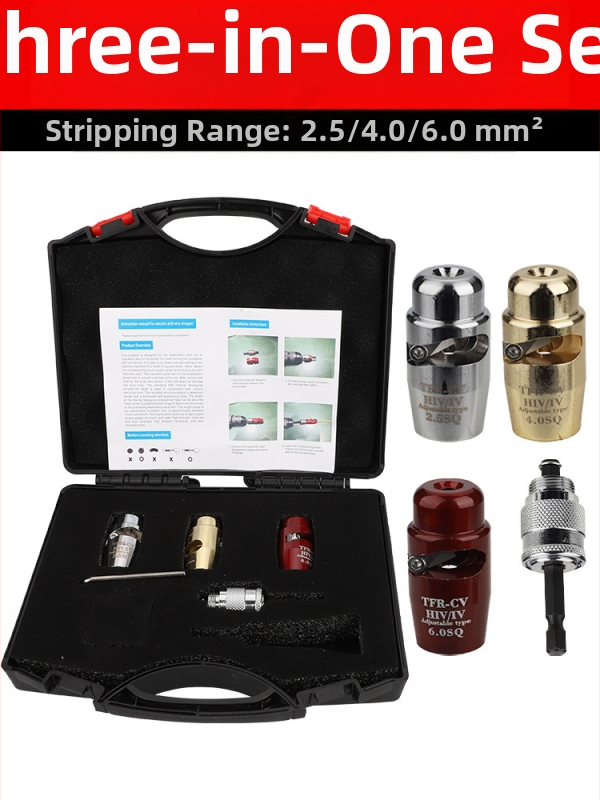 Cow time električni strugač žica, cilindričnog oblika, težina 0.15 kg, 2.5–4.0 mm², 6