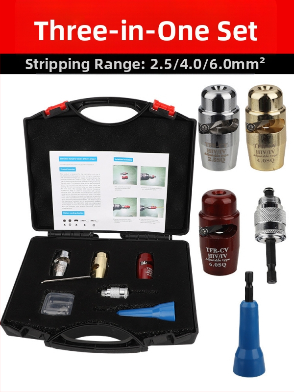 Cow time električni strugač žica, cilindričnog oblika, težina 0.15 kg, 2.5–4.0 mm², 6