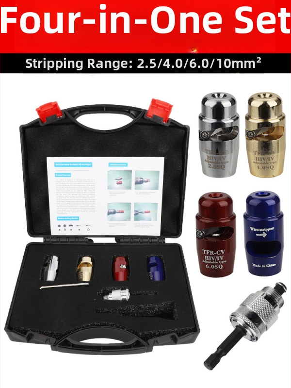 Cow time električni strugač žica, cilindričnog oblika, težina 0.15 kg, 2.5–4.0 mm², 6